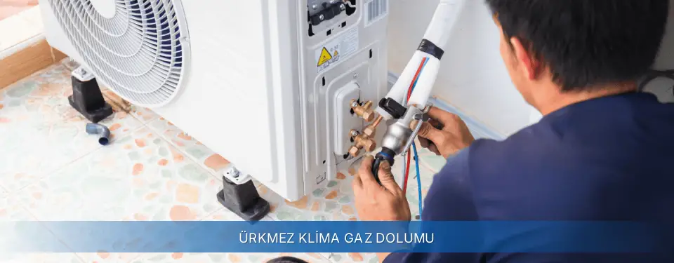 Ürkmez İlçemi General Electric Klima Gaz Dolumu